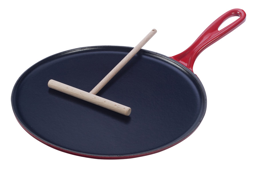 Le Creuset Enameled Cast Iron 10.75" Crepe Pan & Reviews Wayfair
